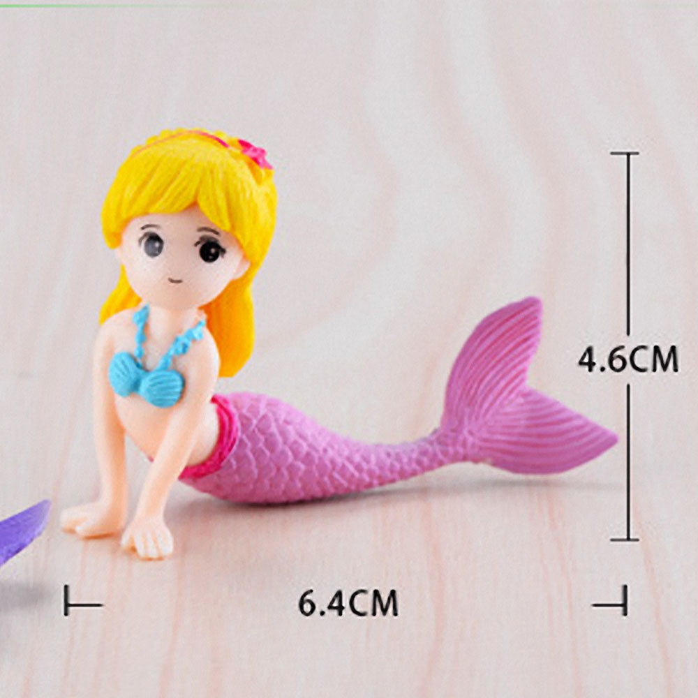 Mermaid micro landscape aquarium decoration