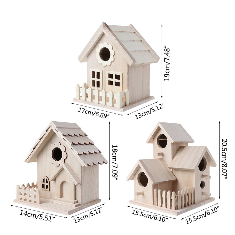 Small Bird breeding Box House