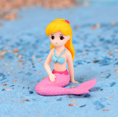 Mermaid micro landscape aquarium decoration