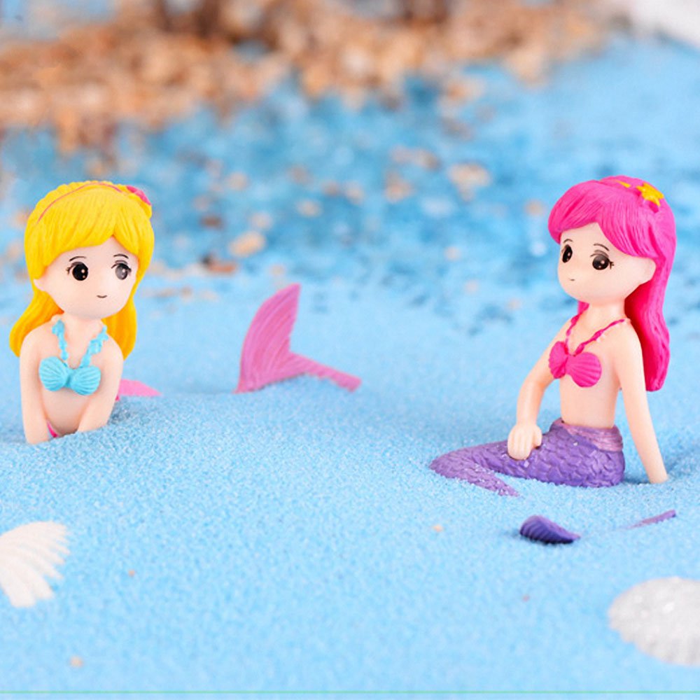 Mermaid micro landscape aquarium decoration
