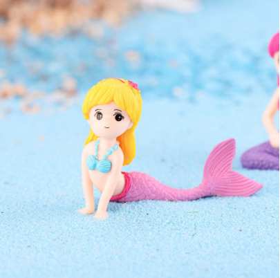 Mermaid micro landscape aquarium decoration