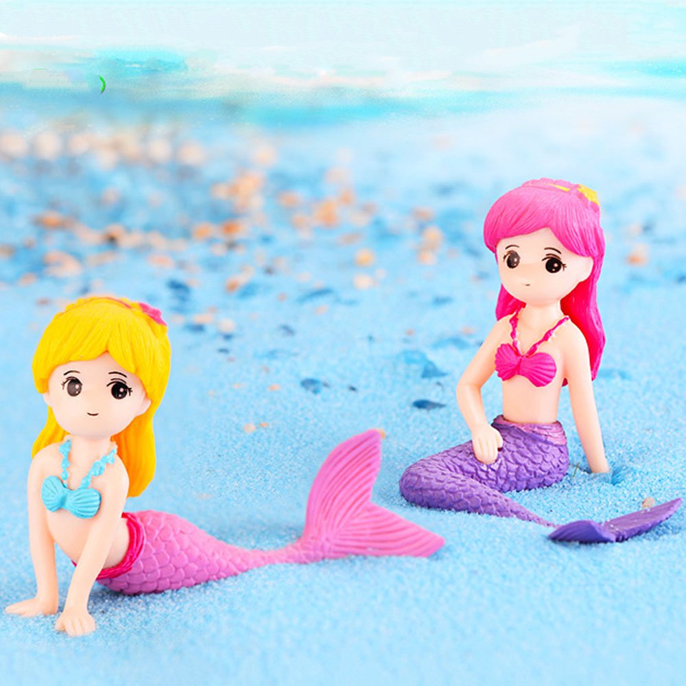 Mermaid micro landscape aquarium decoration