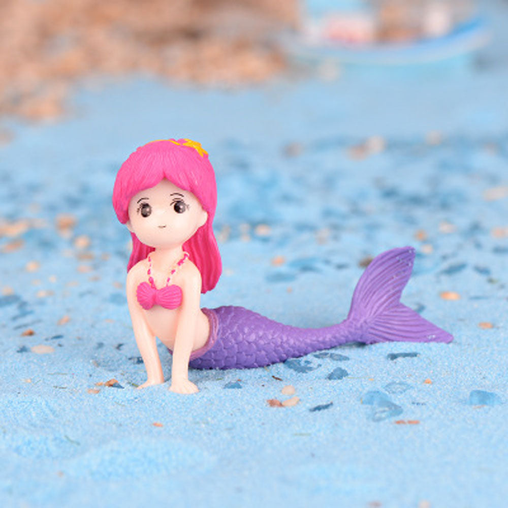Mermaid micro landscape aquarium decoration