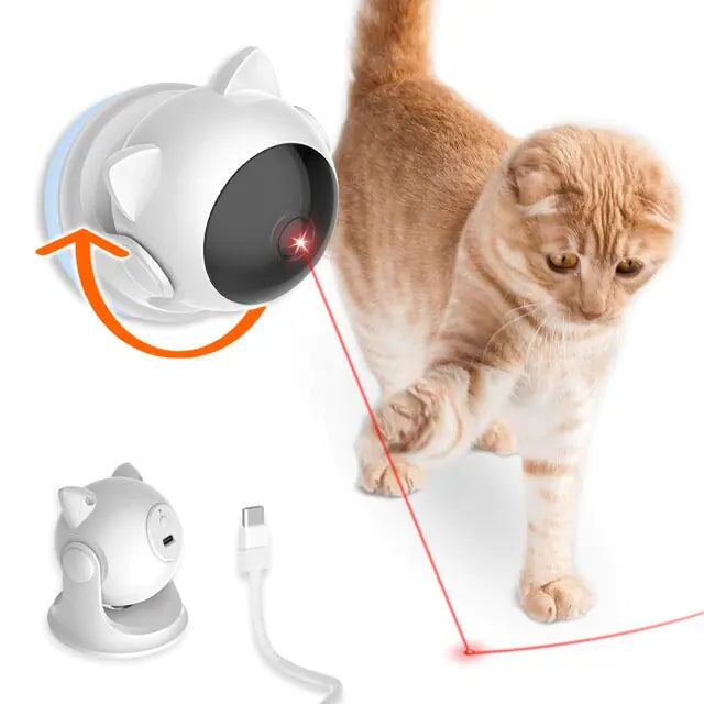 Electronic Laser Teasing Pet Toy