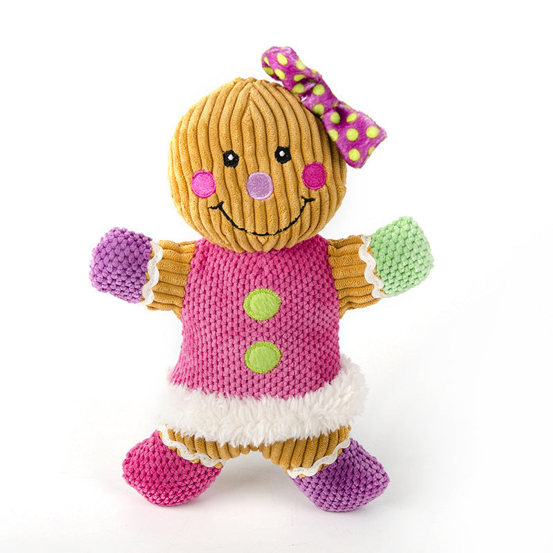 Pet Gingerbread Man Christmas Toy