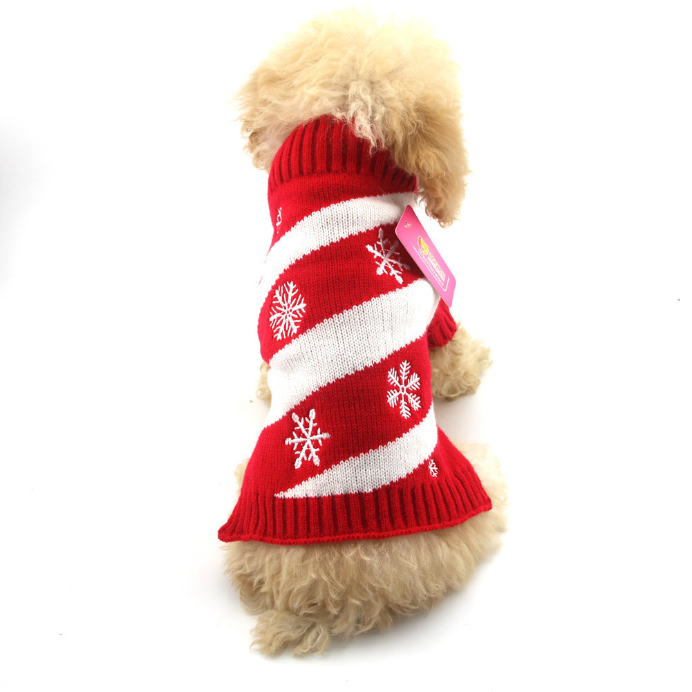 Christmas pet sweater