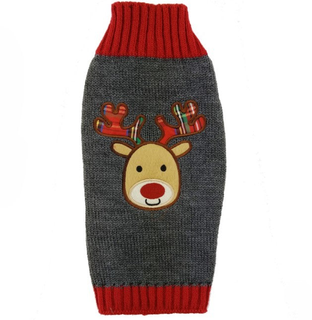 Christmas pet sweater